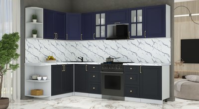 Кухонный гарнитур Интерлиния Мила Шато 1.7x2.9 LV