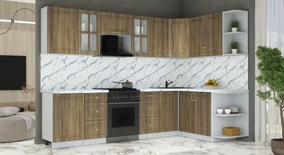 Кухонный гарнитур Интерлиния Мила Шато 1.7x2.9 PR