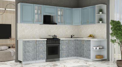 Кухонный гарнитур Интерлиния Мила Шато 1.7x2.9 PR