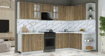 Кухонный гарнитур Интерлиния Мила Шато 1.7x3.0 PR