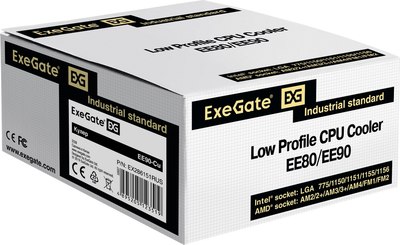 Кулер для процессора ExeGate EE90-Cu (EX286151RUS)