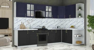 Кухонный гарнитур Интерлиния Мила Шато 1.7x3.1 PR