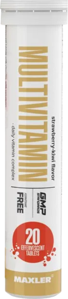 Мультивитаминный комплекс Maxler Мультивитамин со вкусом клубника-киви - фото