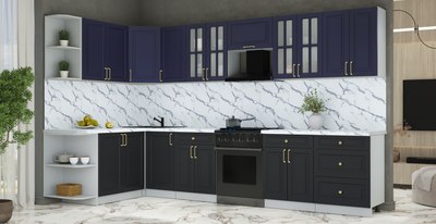 Кухонный гарнитур Интерлиния Мила Шато 1.7x3.4 LV