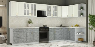 Кухонный гарнитур Интерлиния Мила Шато 1.7x3.7 PR