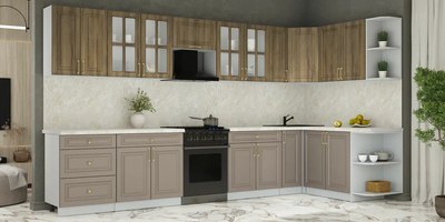 Кухонный гарнитур Интерлиния Мила Шато 1.7x3.7 PR