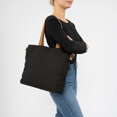 Сумка-шоппер Ecotope 377-Q012-BLK