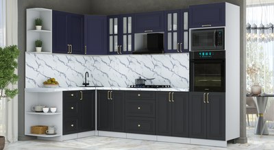 Кухонный гарнитур Интерлиния Мила Шато 1.68x3.0 ВТ LV