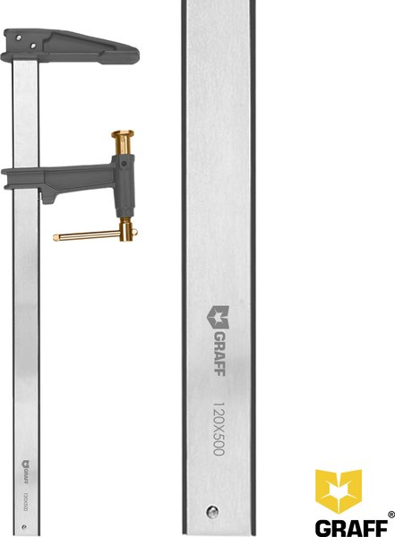 Струбцина GRAFF 120х500мм FCS125 Expert / 2406008