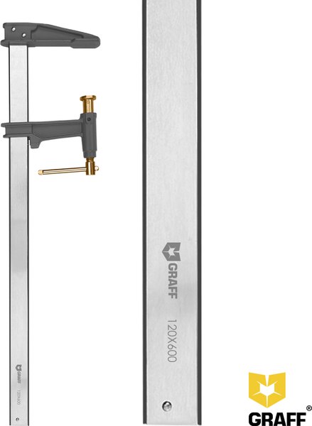 Струбцина GRAFF 120х600мм FCS126 Expert / 2406009