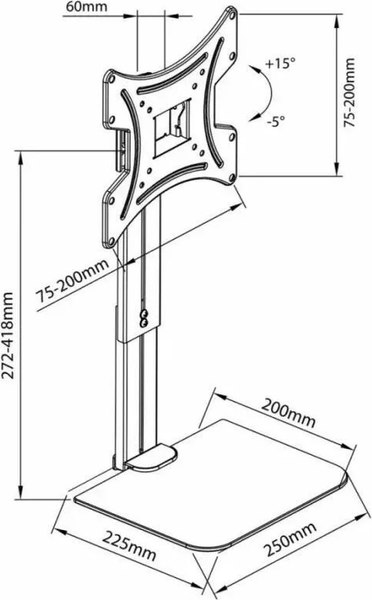 Кронштейн для телевизора Maclean MC-451
