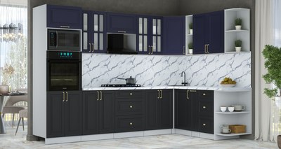 Кухонный гарнитур Интерлиния Мила Шато 1.88x3.0 ВТ PR