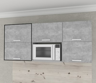 Шкаф навесной для кухни Интерлиния Компо ВШС50-720-2дг