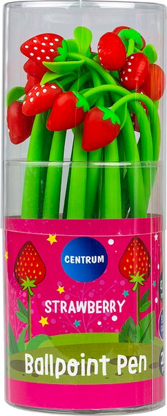 Ручка шариковая Centrum Strawberry / 81021