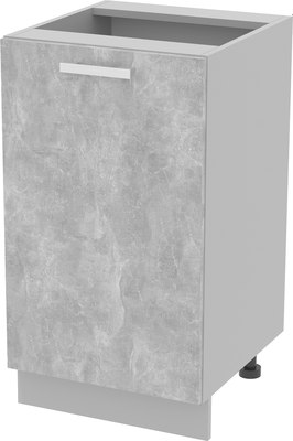 Шкаф-стол кухонный Интерлиния Компо НШ45р-1дв - фото