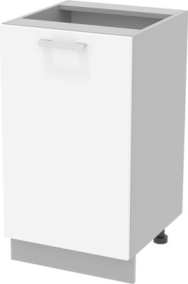 Шкаф-стол кухонный Интерлиния Компо НШ45р-1дв - фото