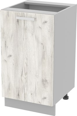Шкаф-стол кухонный Интерлиния Компо НШ45р-1дв - фото