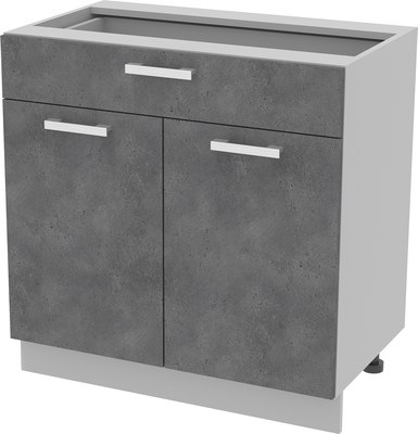 Шкаф-стол кухонный Интерлиния Компо НШ80рш1 - фото