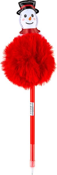 Ручка шариковая Centrum Christmas Pompom / 89977 - фото