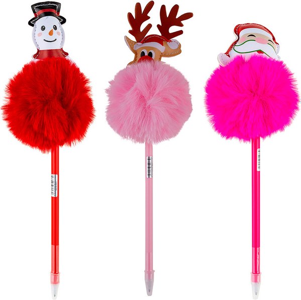 Ручка шариковая Centrum Christmas Pompom / 89977