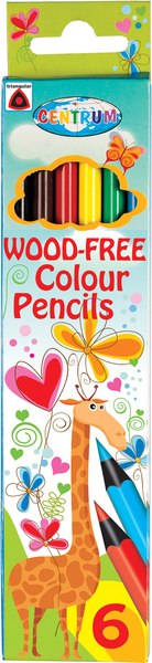 Набор цветных карандашей Centrum Giraffe / 86140 - фото