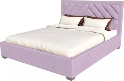 Двуспальная кровать Elmax Верона 200x200 с ПМ Газ-лифт Континентальная рама - фото