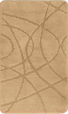 Коврик для ванной Gokyildiz Standart 50x80 / CROSS-4500-MILK-COFFEE - фото