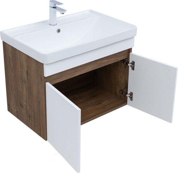 Тумба под умывальник Aquanet Оптима 60 / 344791