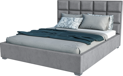 Двуспальная кровать Elmax Барлетта 140x200 с ПМ Газ-лифт Континентальная рама - фото