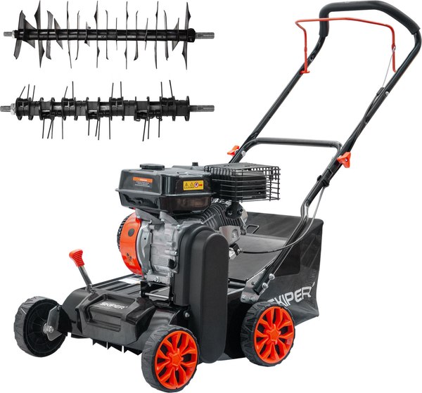 Скарификатор для газона бензиновый Skiper AS400 / SAS400.00 - фото