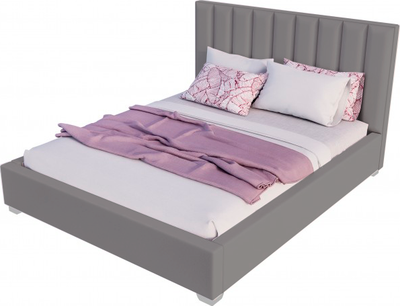 Двуспальная кровать Elmax Модена 180x200 с ПМ Газ-лифт Континентальная рама - фото