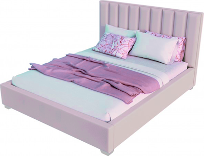 Двуспальная кровать Elmax Модена 160x200 с ПМ Газ-лифт Континентальная рама - фото