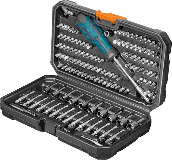 Набор головок, бит Bort BTK-138 (93418552)