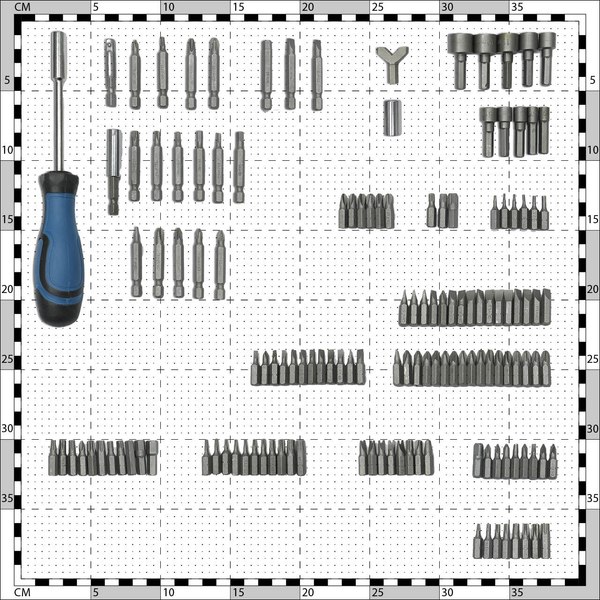 Набор головок, бит Bort BTK-138 (93418552)