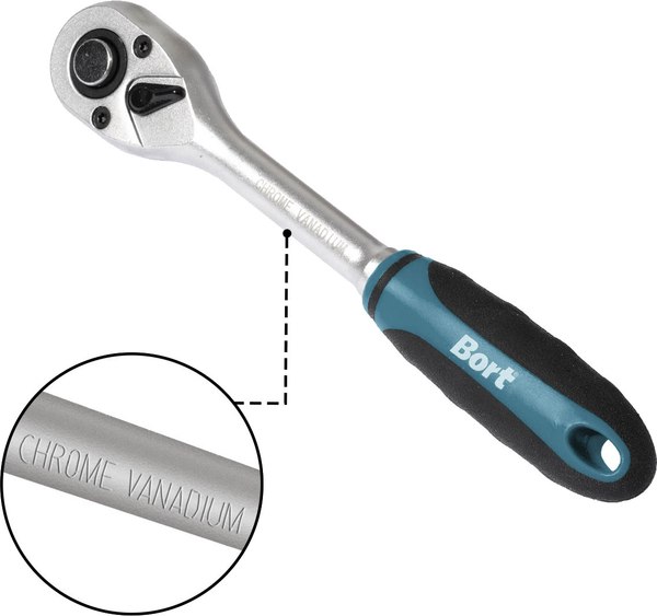 Универсальный набор инструментов Bort BTK-215 (93418446)