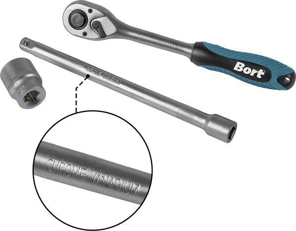 Универсальный набор инструментов Bort BTK-33 (93418514)