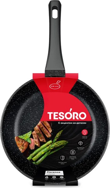 Сковорода Tesoro Florence Total Dark TF16249td
