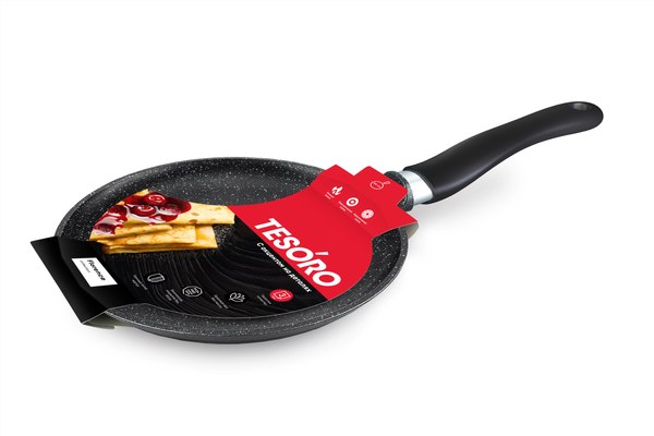 Блинная сковорода Tesoro Florence Total Dark TF6224td
