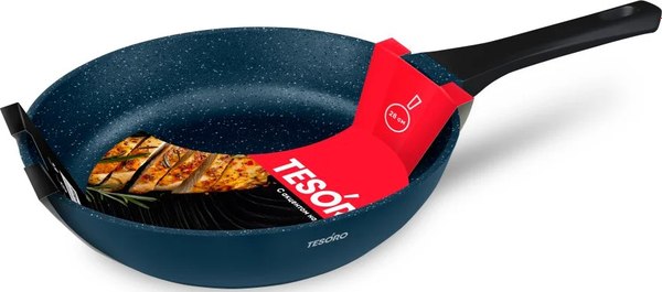 Сковорода Tesoro Florence Total Blue TF1628tb