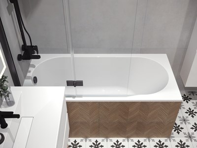 Ванна из искусственного мрамора Belux Классика 1500