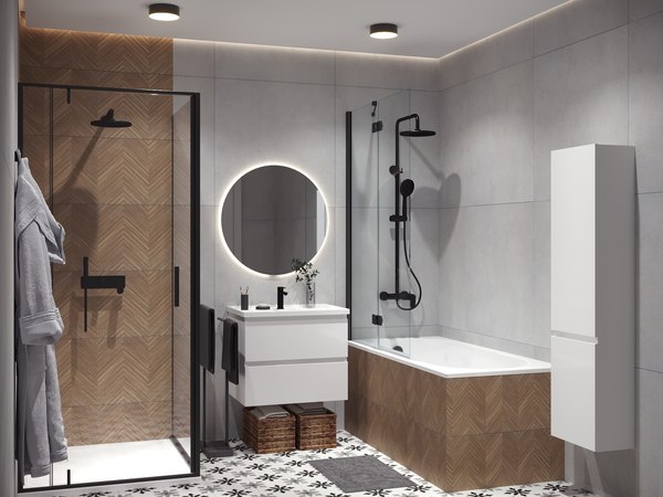 Ванна из искусственного мрамора Belux Классика 1500