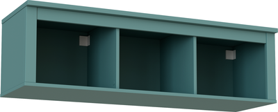 Полка-ячейка Mio Tesoro Сага навесная 3 секции - фото