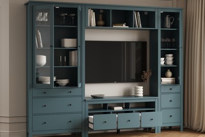 Полка-ячейка Mio Tesoro Сага навесная 3 секции