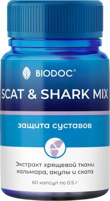 Хондропротектор Biodoc Scat & Shark Mix - фото