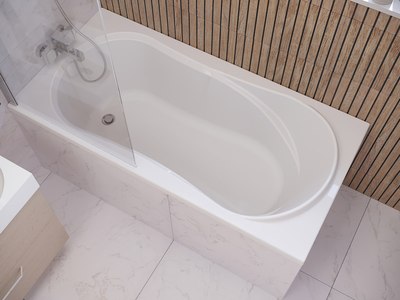 Ванна из искусственного мрамора Belux Элит 1500