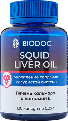 Жирные кислоты Biodoc Squid Liver Oil - фото