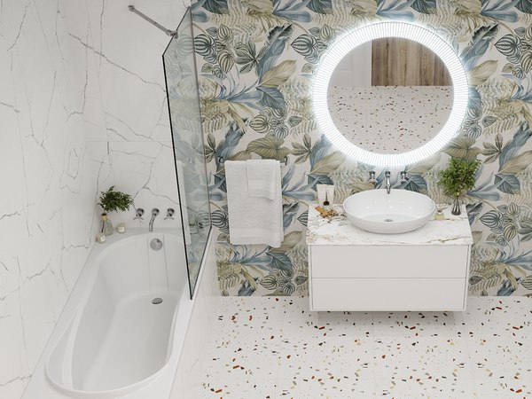 Ванна из искусственного мрамора Belux Элит 1700