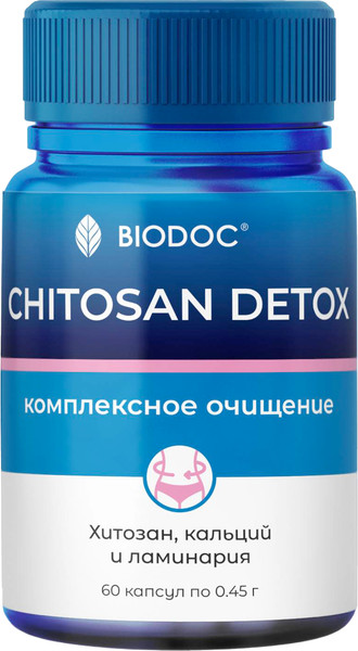 Комплексная пищевая добавка Biodoc Chitosan Detox - фото