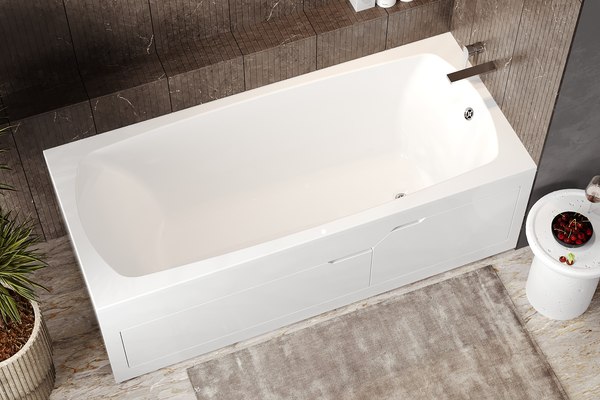 Ванна из искусственного мрамора Belux Виктория ВВИ-1700