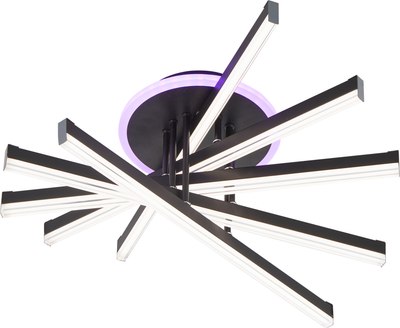 Потолочный светильник Mirastyle WX-9031/5+1 BK - фото